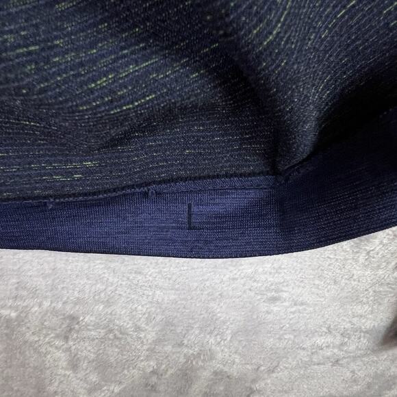 Lululemon Athletic Longsleeve Shirt Men's Large Lets Get Sweaty Navy Heathered - Picture 10 of 16